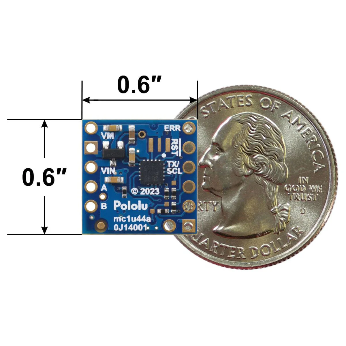 Pololu Motoron M1T550 Single I²C Motor Controller - Image 7
