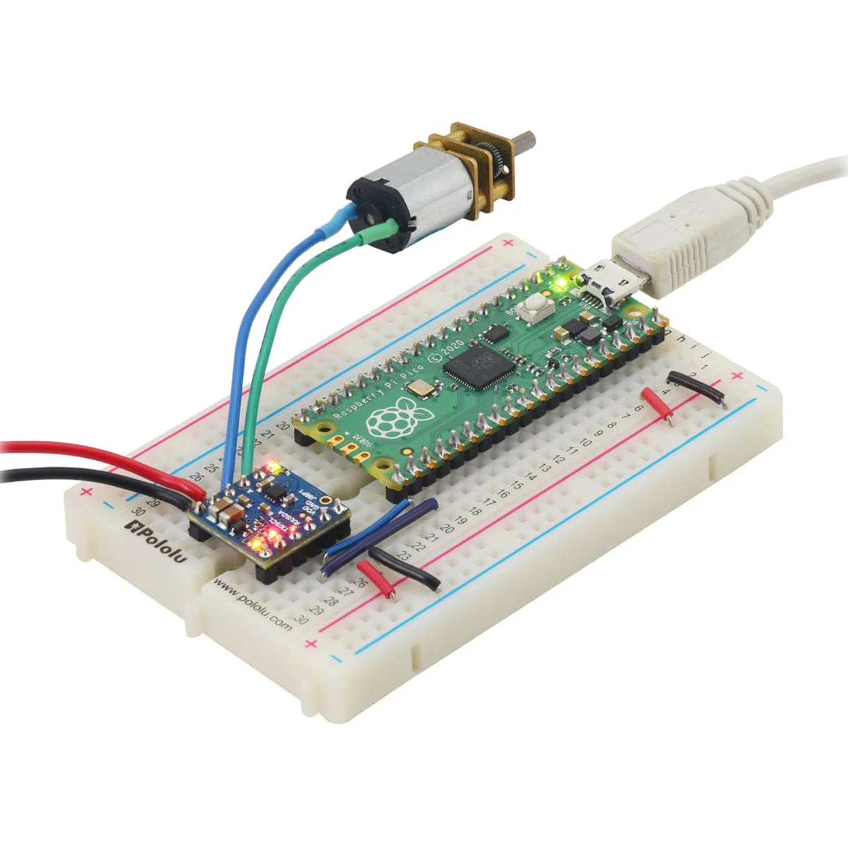 Pololu Motoron M1U550 Single Serial Motor Controller - Image 3
