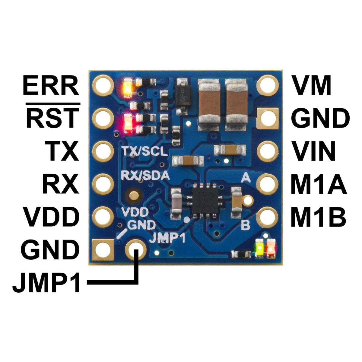 Pololu Motoron M1U550 Single Serial Motor Controller - Image 6