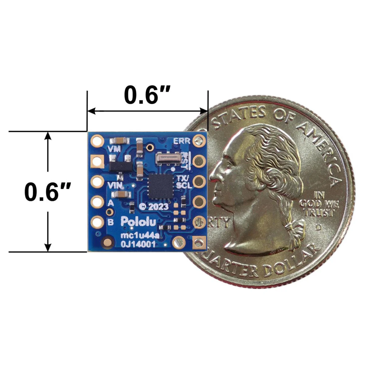 Pololu Motoron M1U550 Single Serial Motor Controller - Image 7