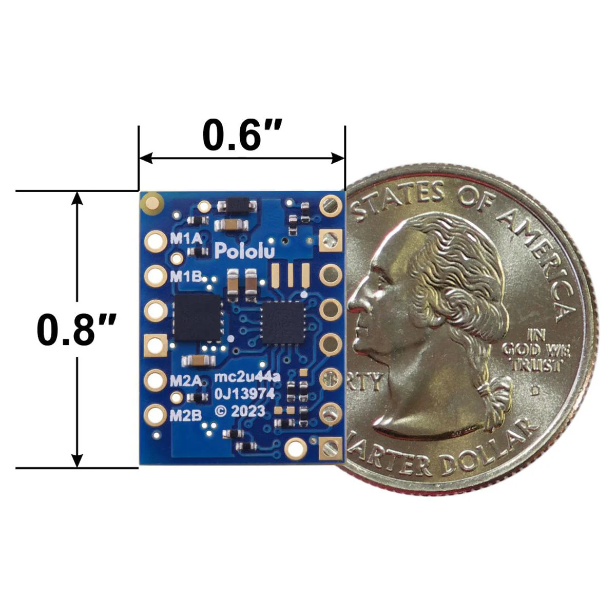 Pololu Motoron M2T550 Dual I²C Motor Controller - Image 7