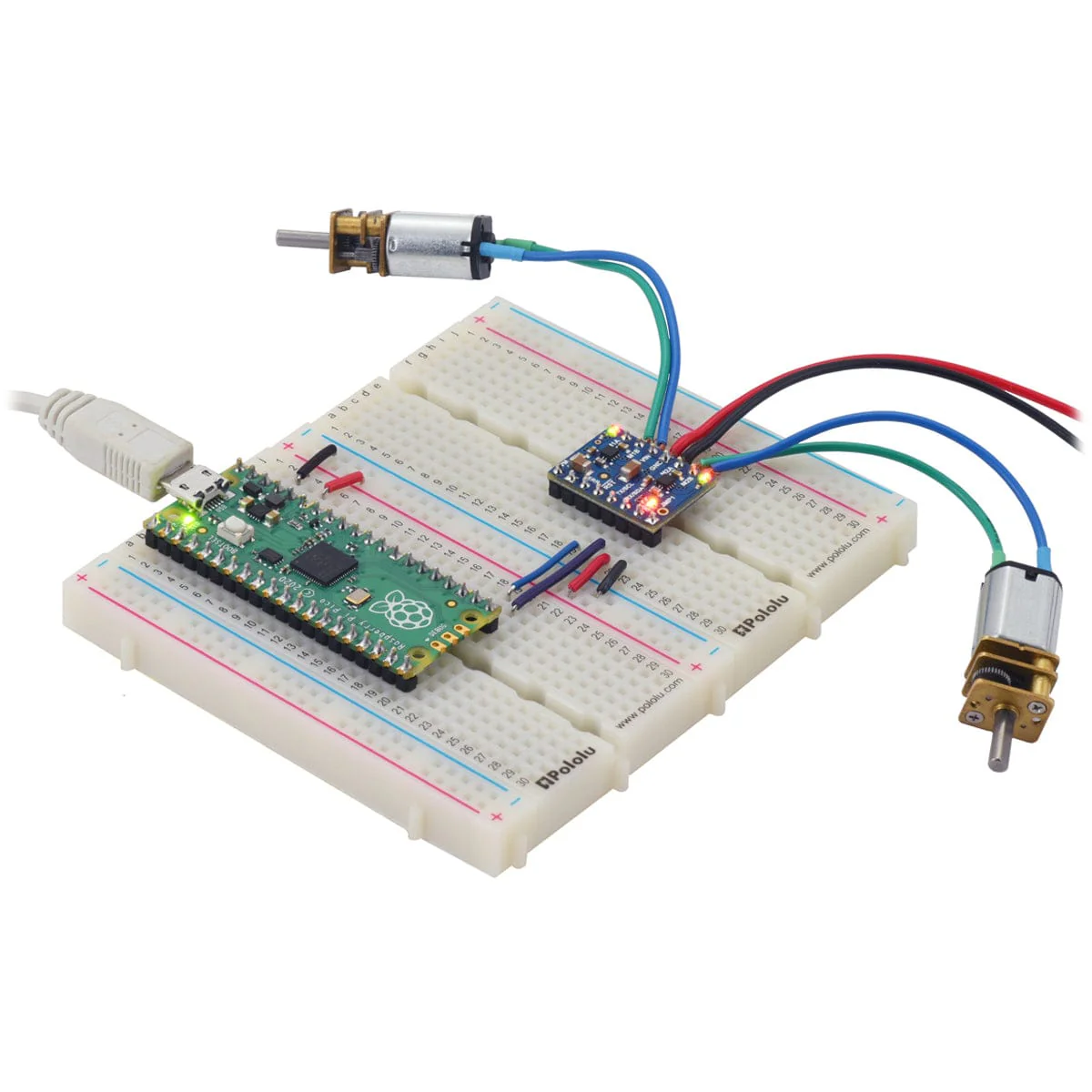 Pololu Motoron M2U550 Dual Serial Motor Controller - Image 3