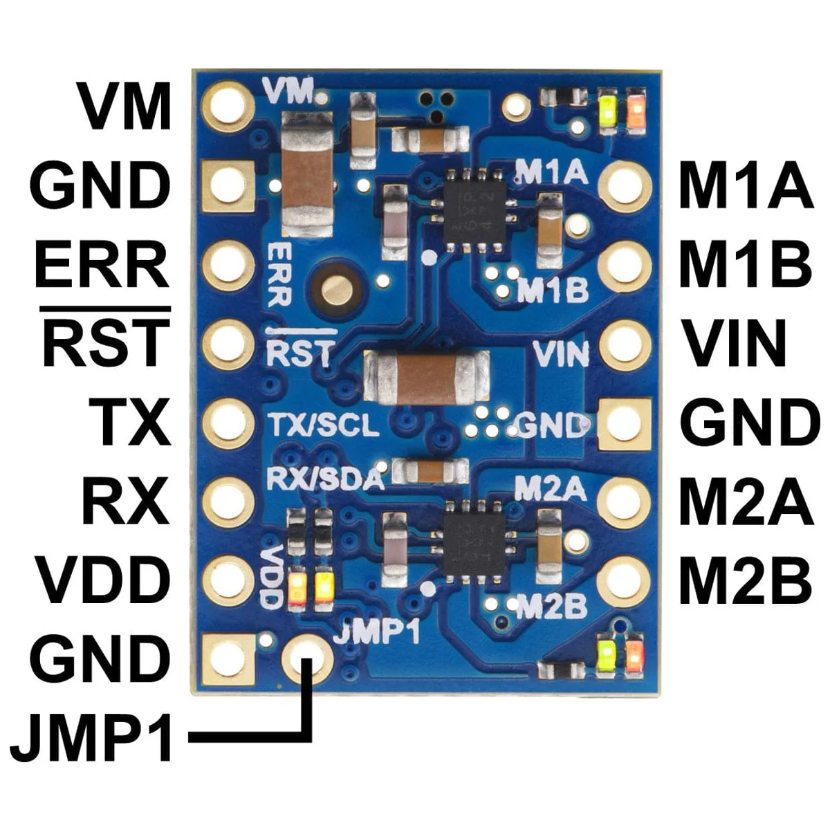 Pololu Motoron M2U550 Dual Serial Motor Controller - Image 6
