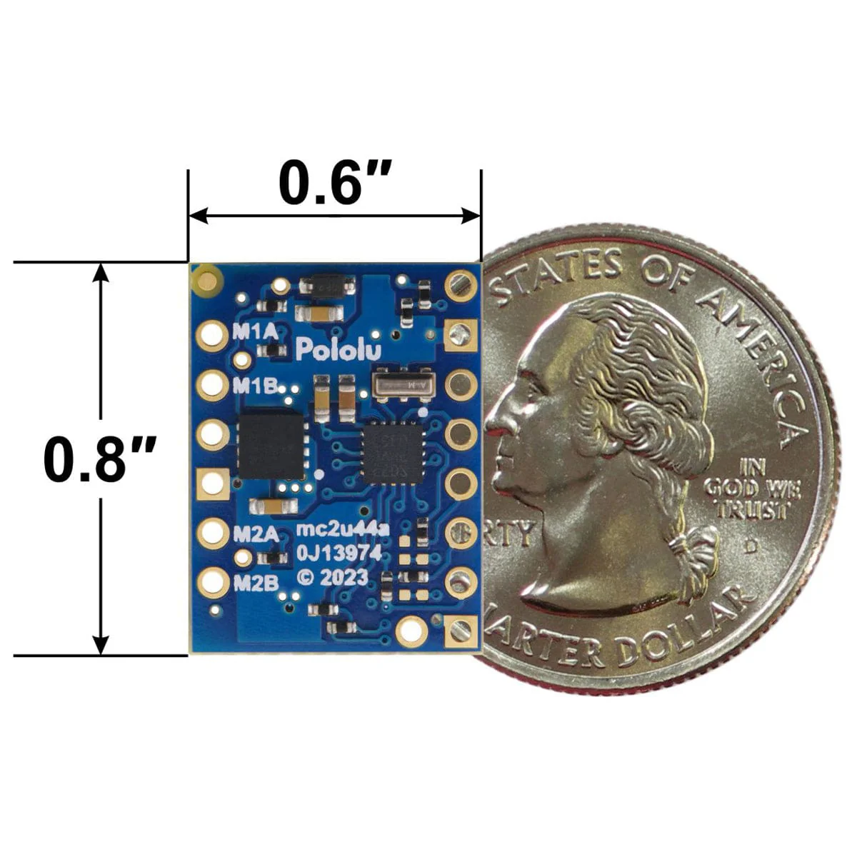 Pololu Motoron M2U550 Dual Serial Motor Controller - Image 7