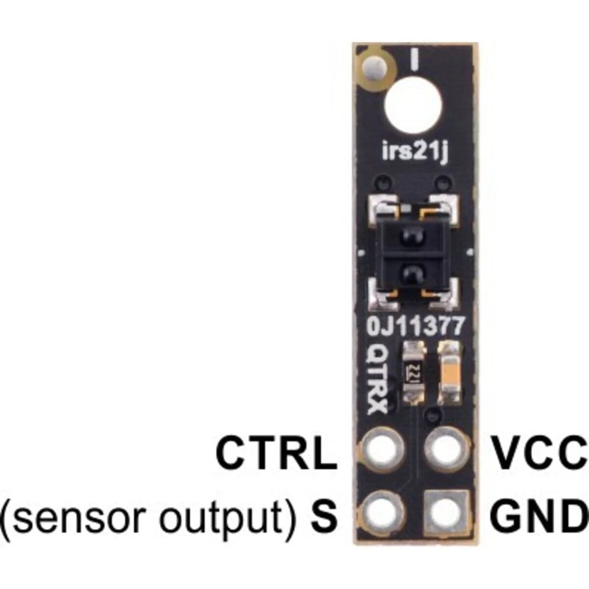 Pololu QTRX-HD-01RC Reflectance Sensor: 1-Channel, 5mm, RC - Image 3
