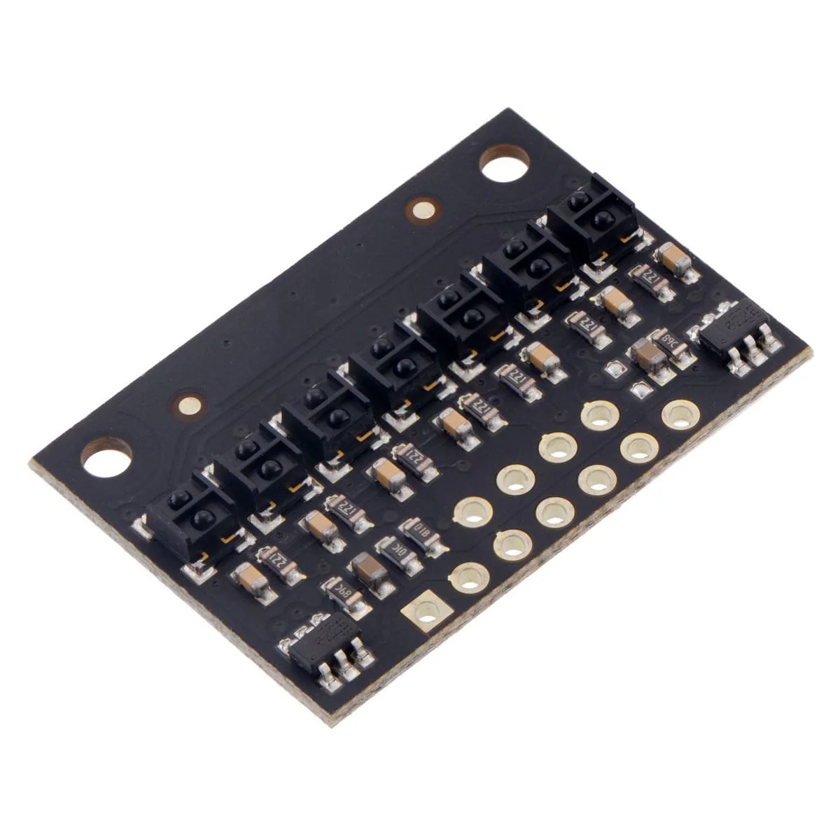 Pololu QTRX-HD-07RC Reflectance Sensor Array: 7-Channel, 4mm Pitch, RC