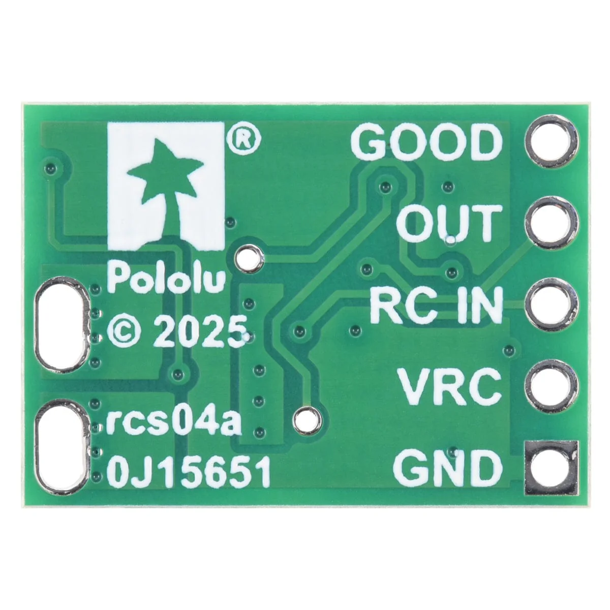 Pololu RC Switch with Isolated Solid State Relay - SPST 60V 6A - Image 3