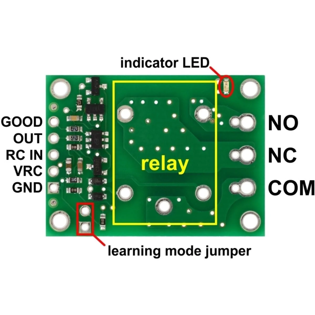 Pololu RC Switch with Relay (Assembled) - Image 7