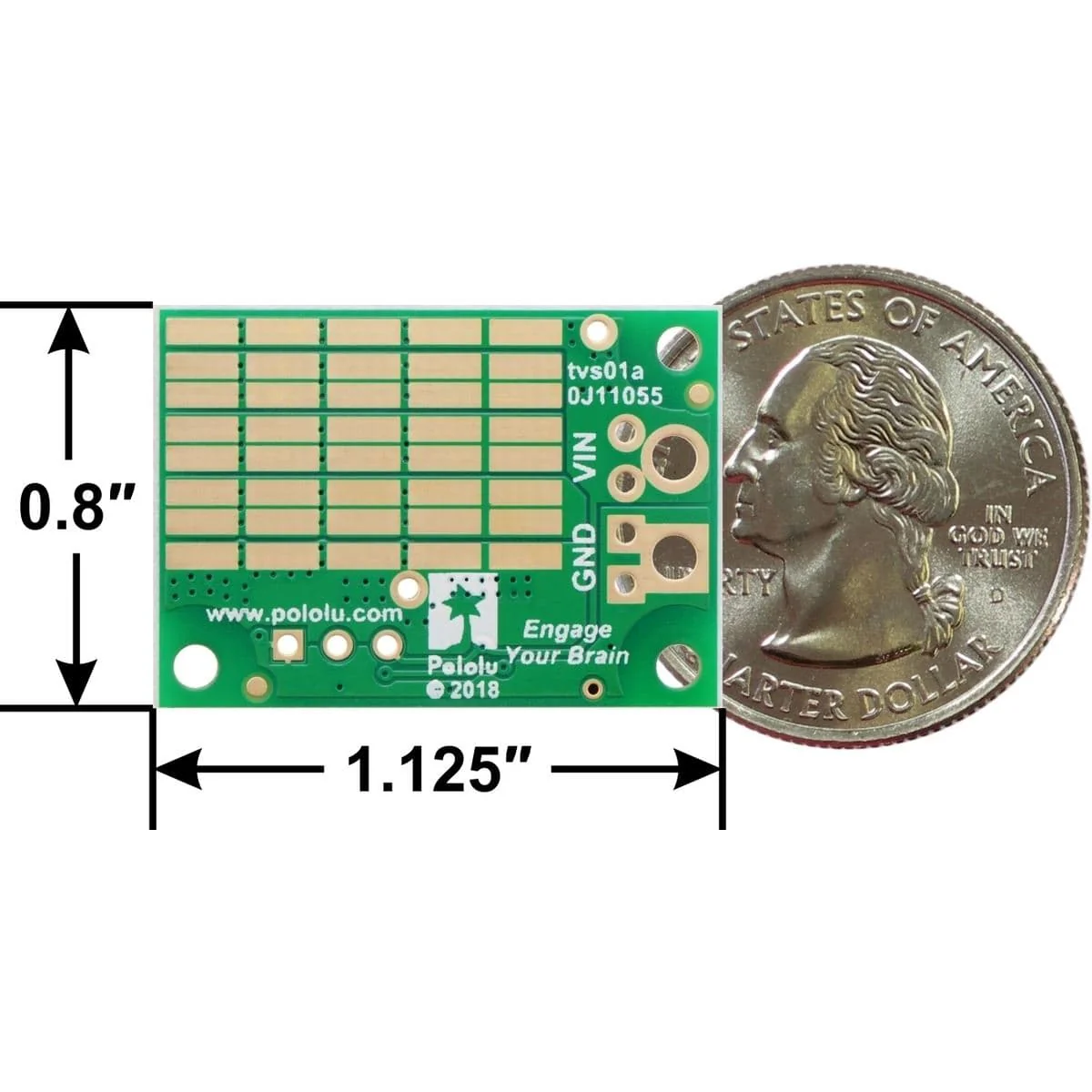 Pololu Shunt Regulator: 33V 32.8Ω 3W - Image 4