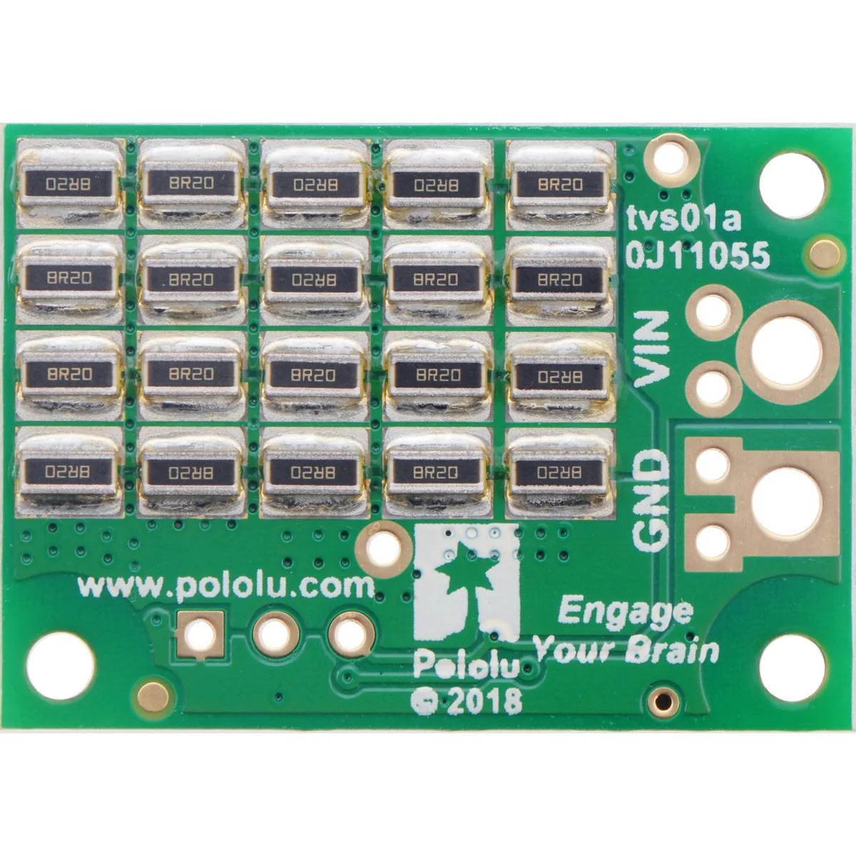 Pololu Shunt Regulator: 33V 4.10Ω 15W - Image 3