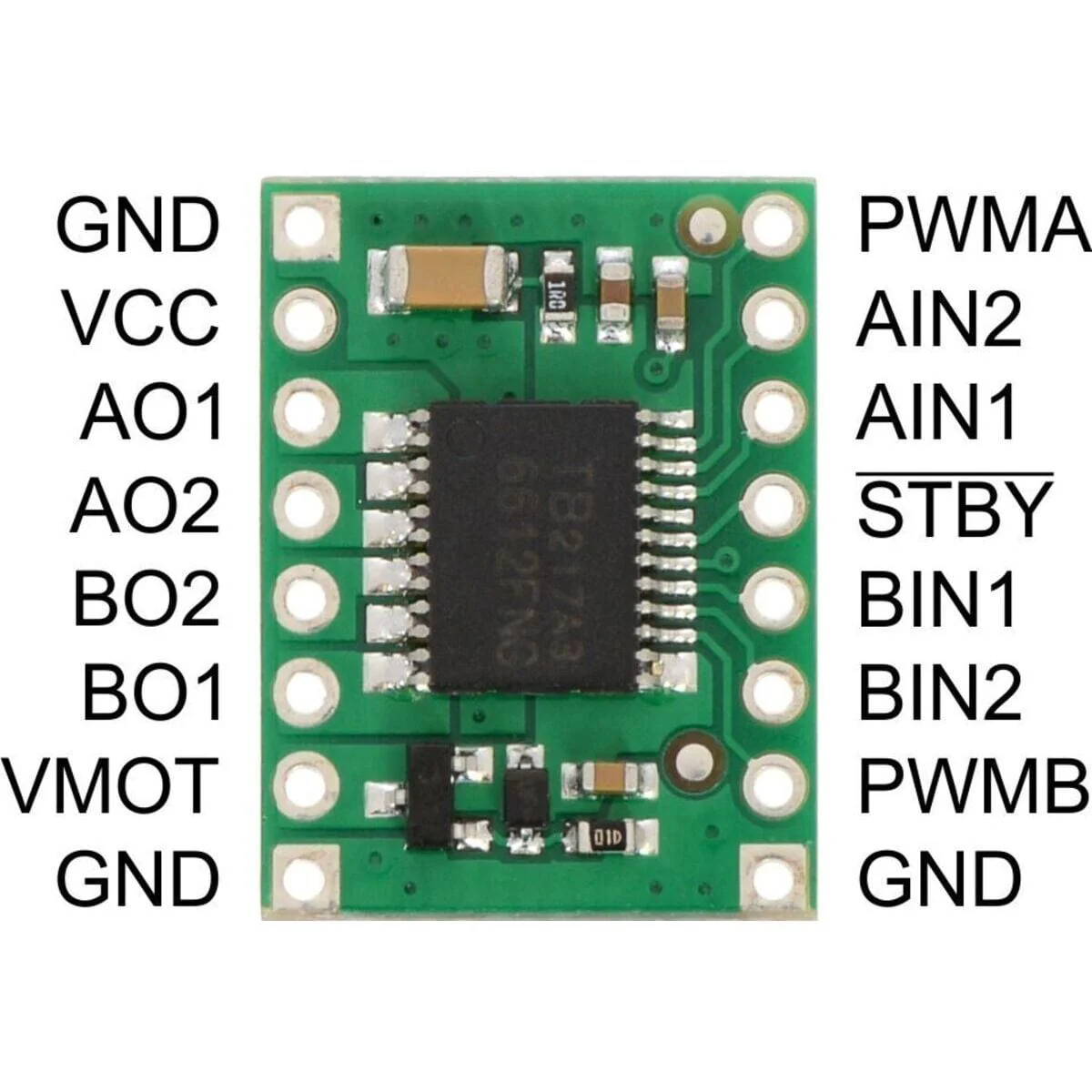 Pololu TB6612FNG Dual Motor Driver Carrier - Image 4