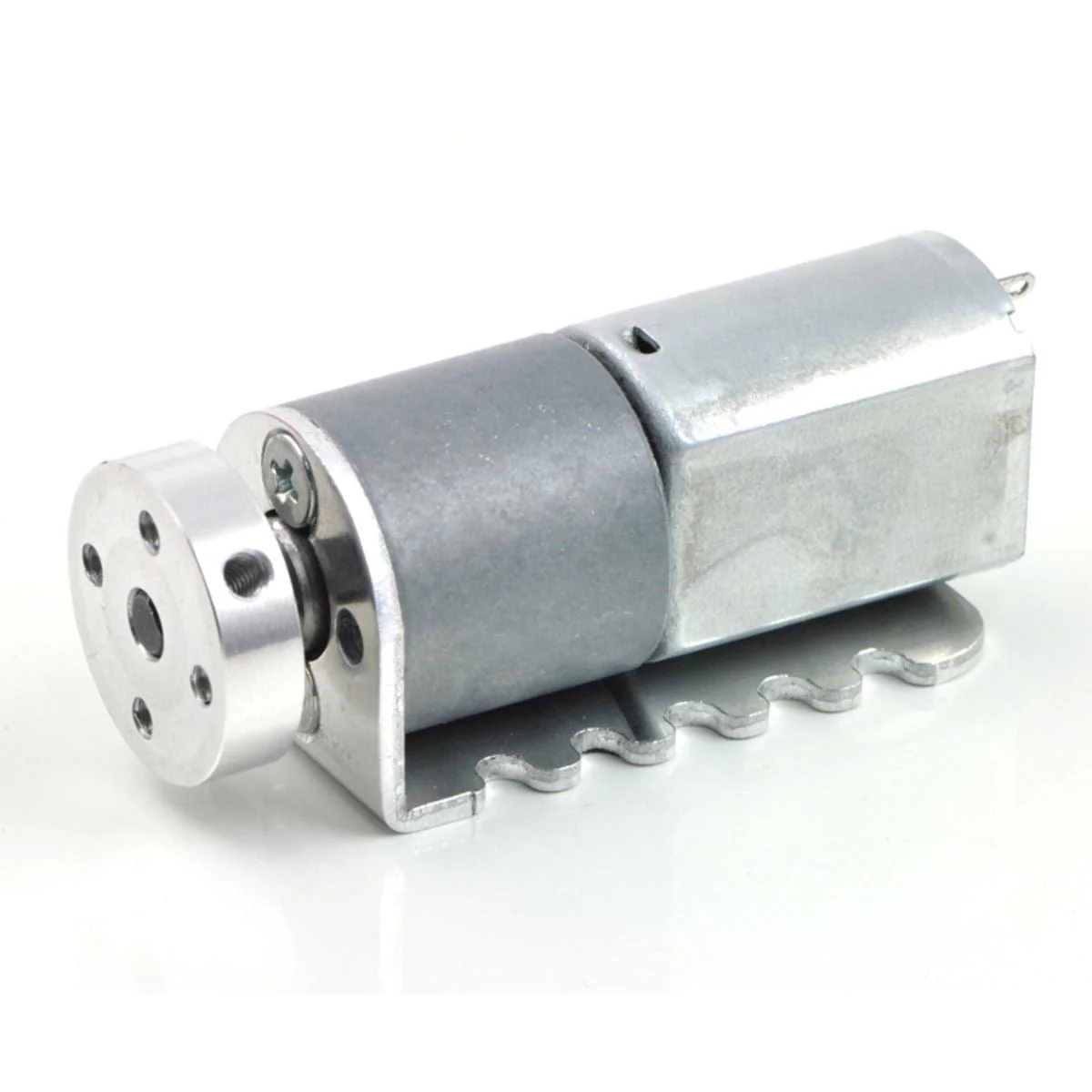 Pololu Universal Aluminium Mounting Hub for 4mm Shafts - #4-40 Holes (2-Pack) - Image 2