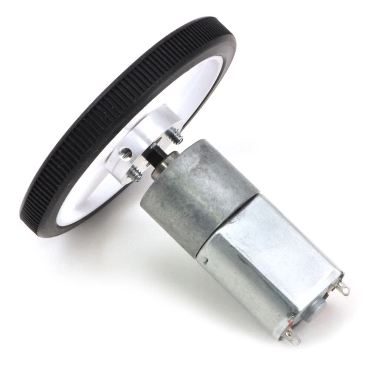 Pololu Universal Aluminium Mounting Hub for 4mm Shafts - #4-40 Holes (2-Pack) - Image 4