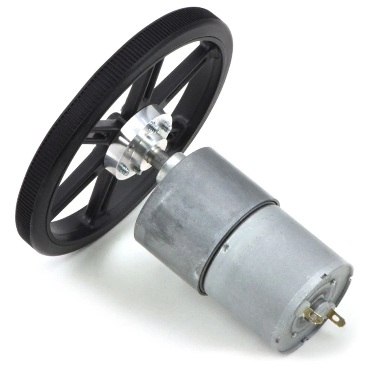 Pololu Universal Aluminium Mounting Hub for 6mm Shafts - M3 Holes (2-Pack) - Image 3