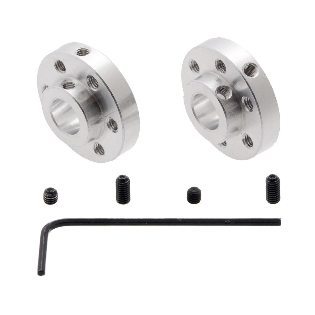 Pololu Universal Aluminium Mounting Hub for 8mm Shafts - M3 Holes (2-Pack)