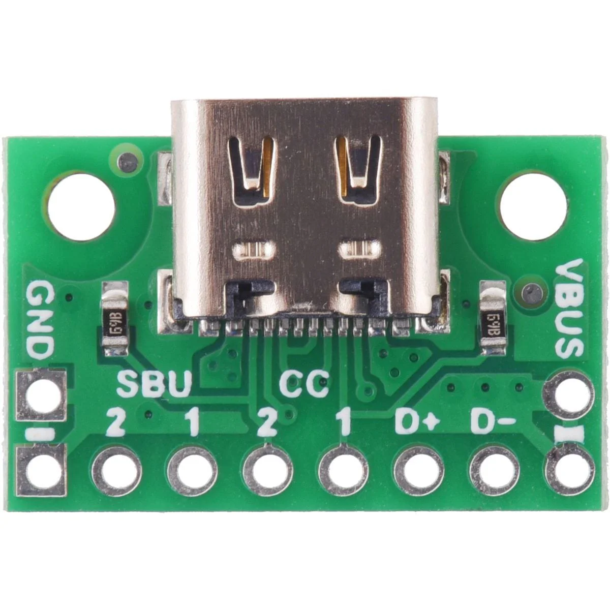 Pololu USB 2.0 Type-C Connector Breakout Board (usb07b) - Image 3