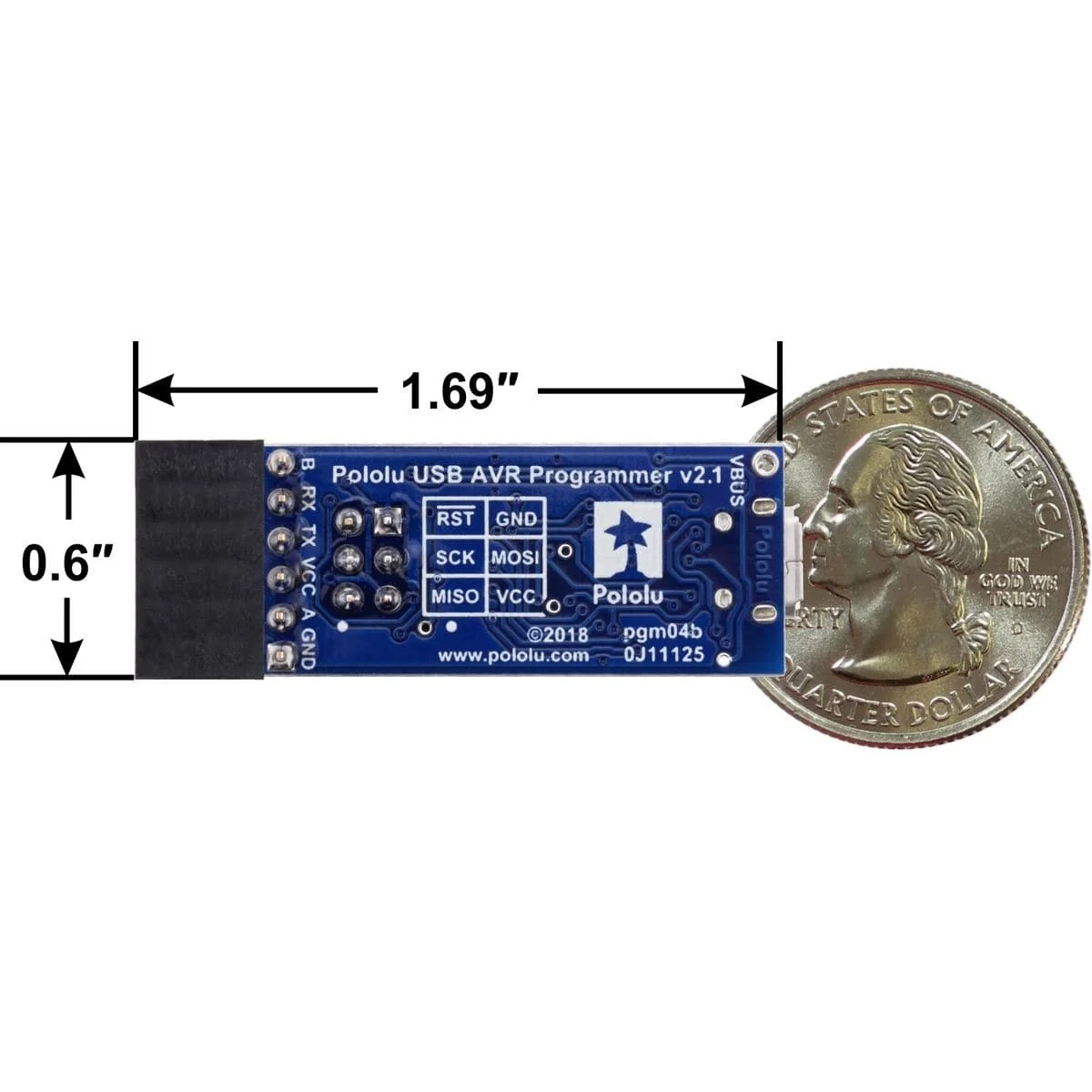 Pololu USB AVR Programmer v2.1 - Image 10