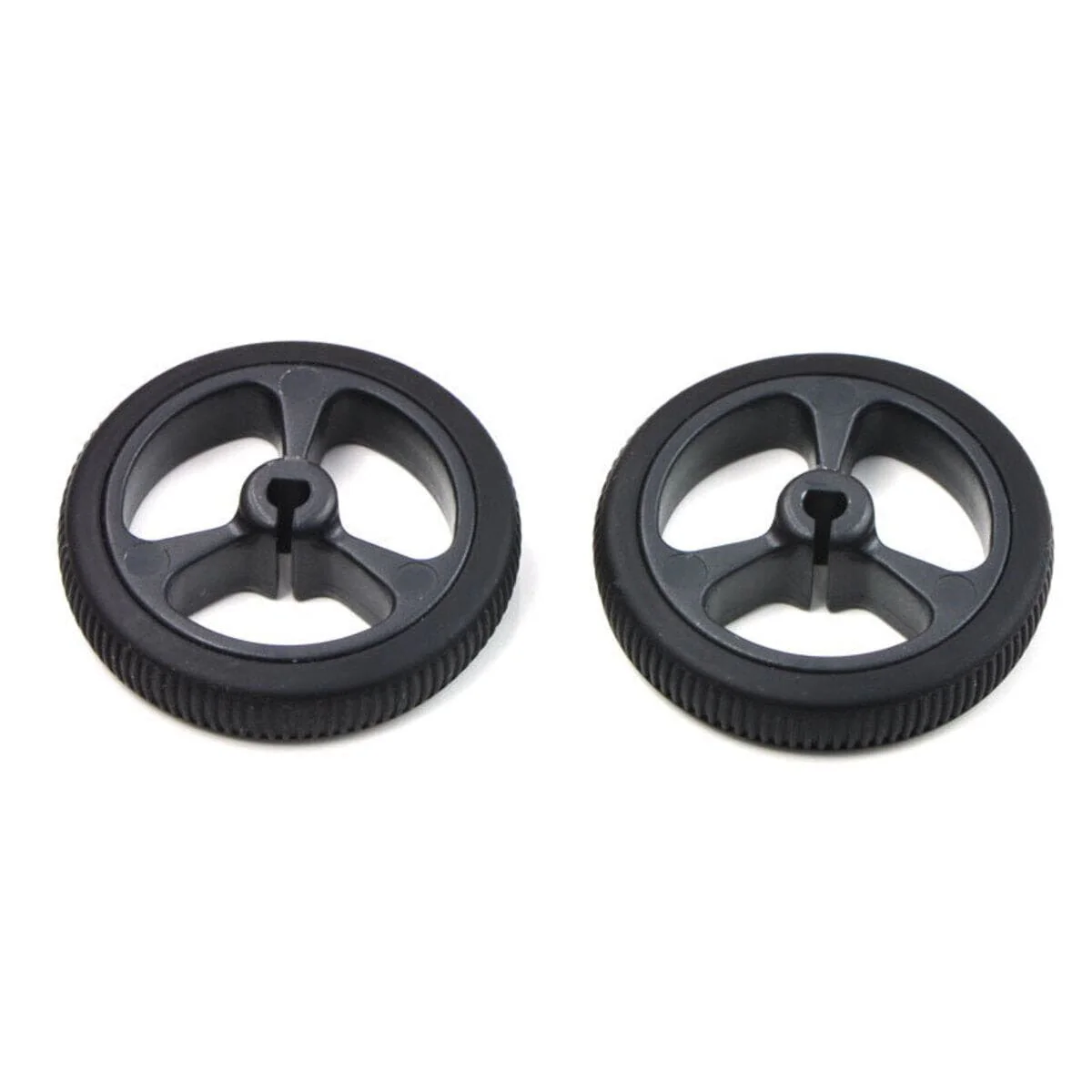 Pololu Wheel 32×7mm Pair - Black - Image 2