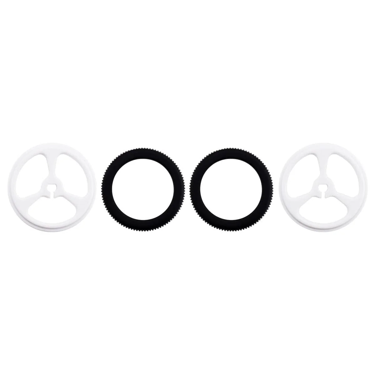Pololu Wheel 32×7mm Pair - White - Image 3