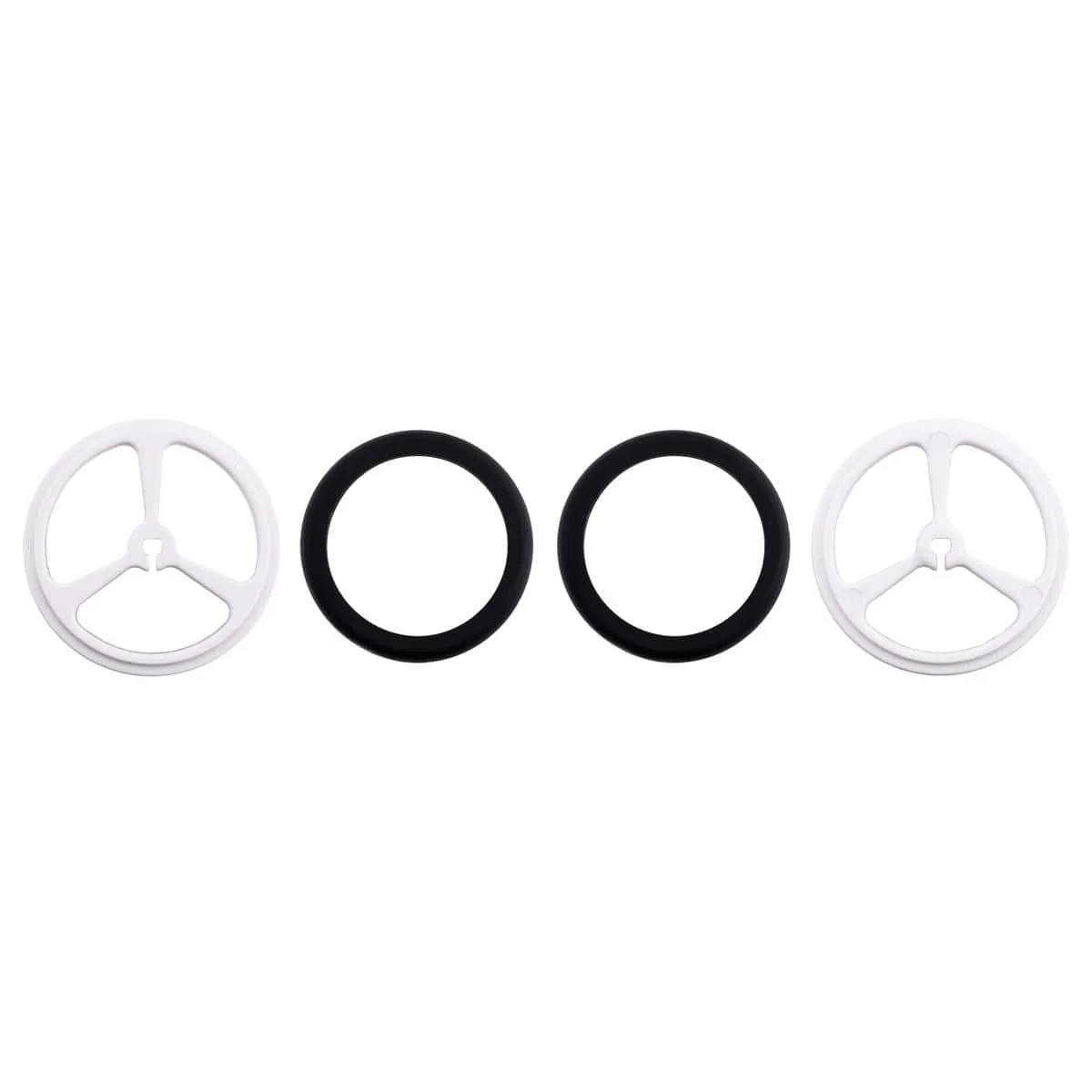 Pololu Wheel 40x7mm Pair - White - Image 3