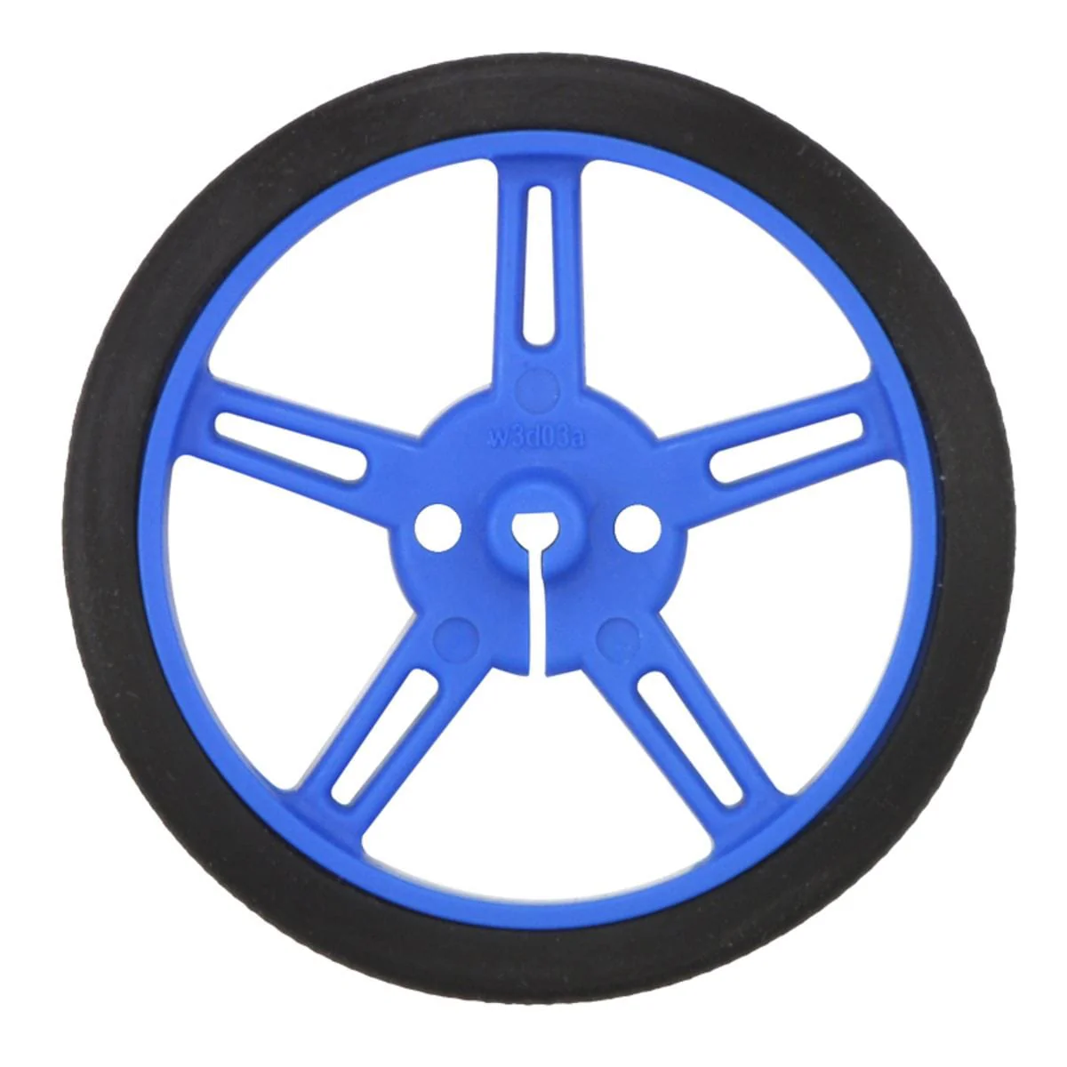 Pololu Wheel 60×8mm Pair - Blue - Image 2
