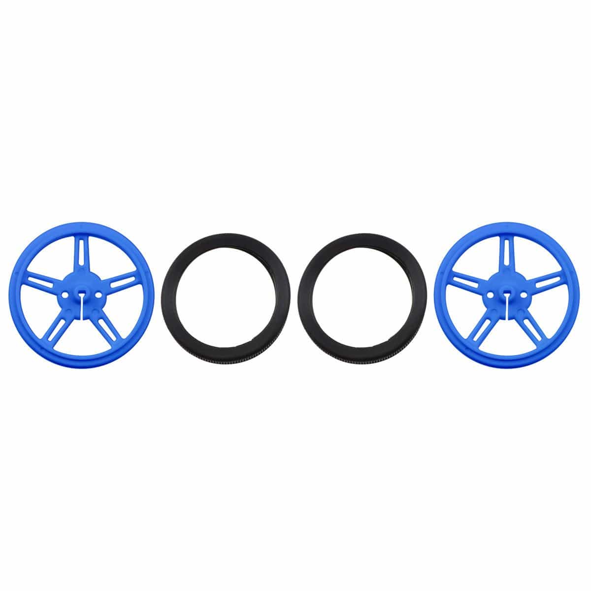 Pololu Wheel 60×8mm Pair - Blue - Image 3