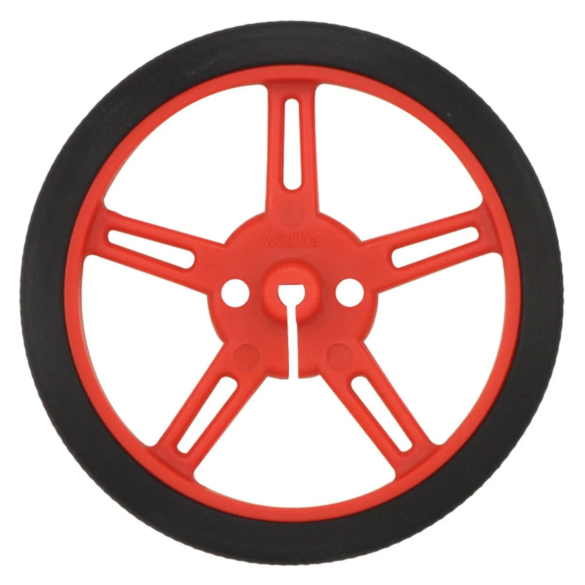 Pololu Wheel 60×8mm Pair - Red - Image 2