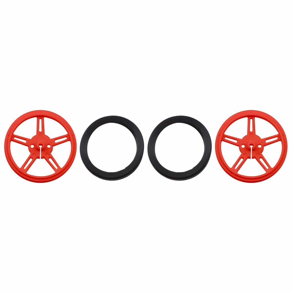 Pololu Wheel 60×8mm Pair - Red - Image 3