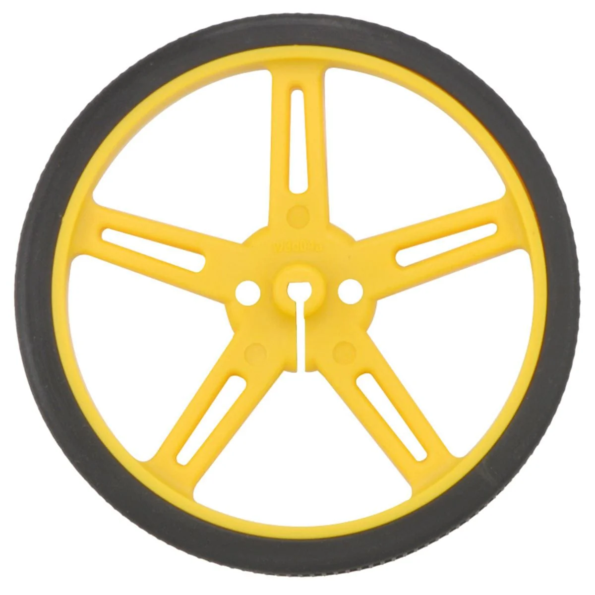 Pololu Wheel 70x8mm Pair - Yellow - Image 2