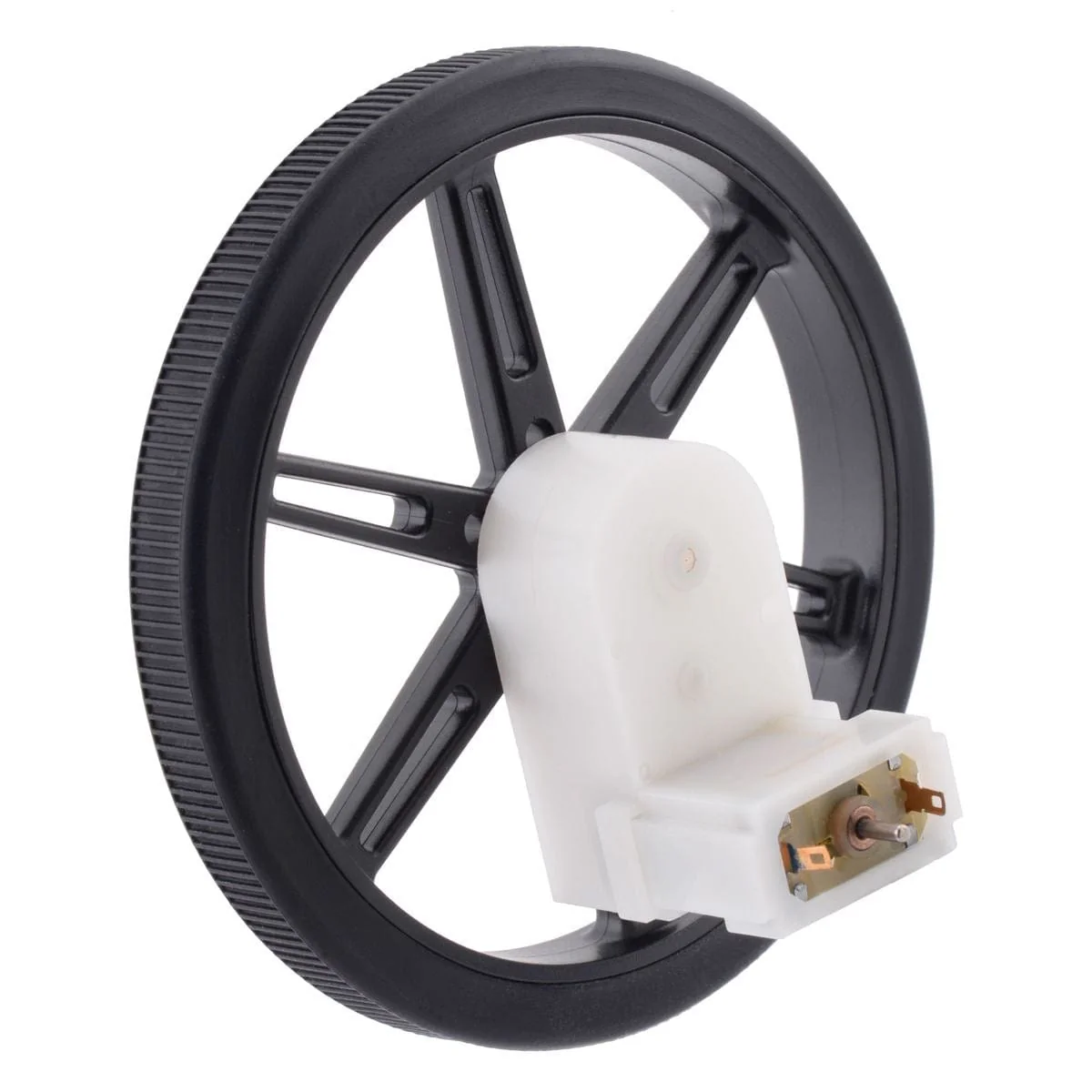 Pololu Wheel 80x10mm Pair - Black - Image 6
