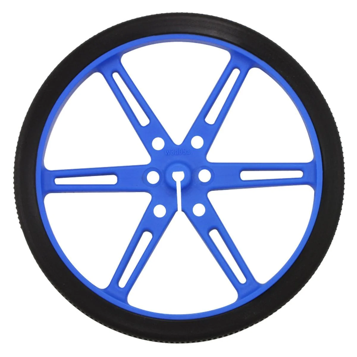 Pololu Wheel 80x10mm Pair - Blue - Image 3