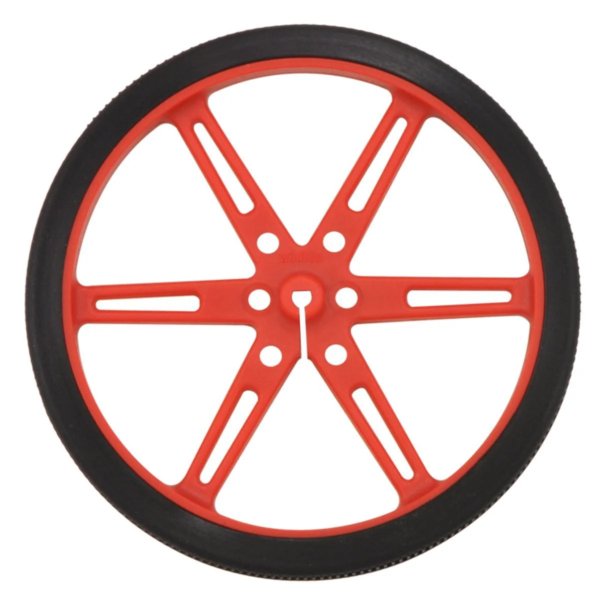 Pololu Wheel 80x10mm Pair - Red - Image 3