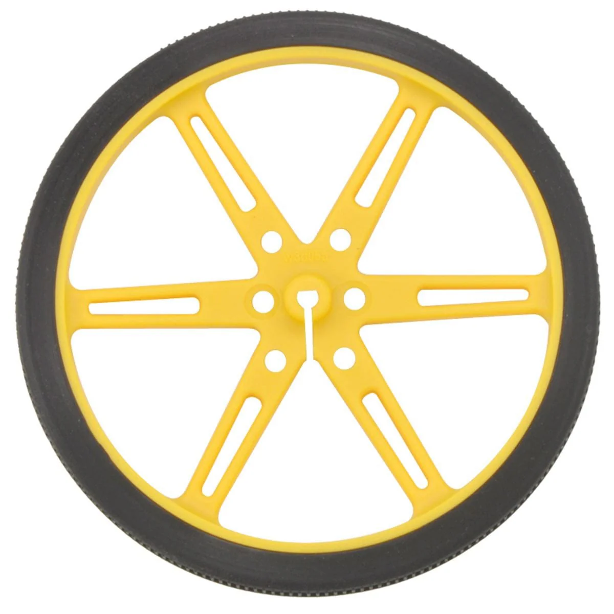 Pololu Wheel 80x10mm Pair - Yellow - Image 3