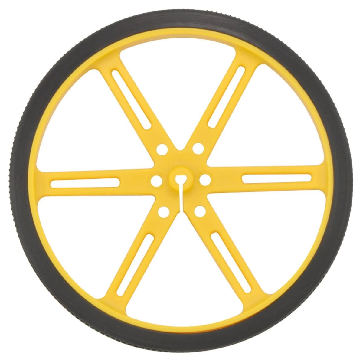 Pololu Wheel 90X10mm Pair - Yellow - Image 3