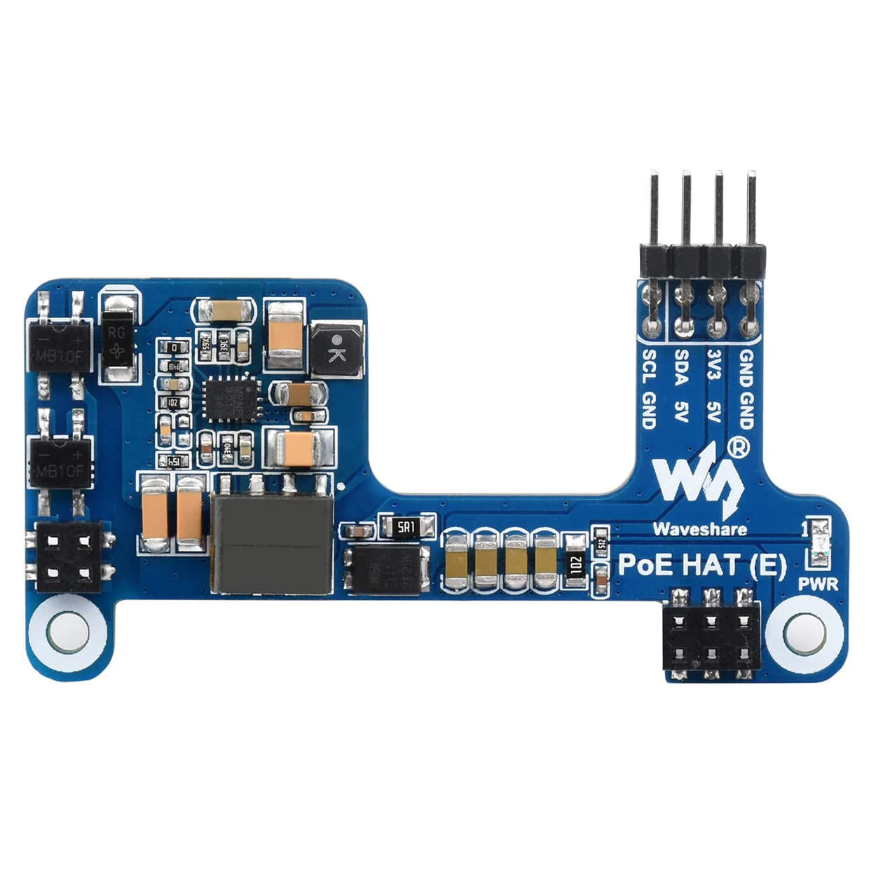 PoE HAT (E) for Raspberry Pi 4/3B+ - Image 4