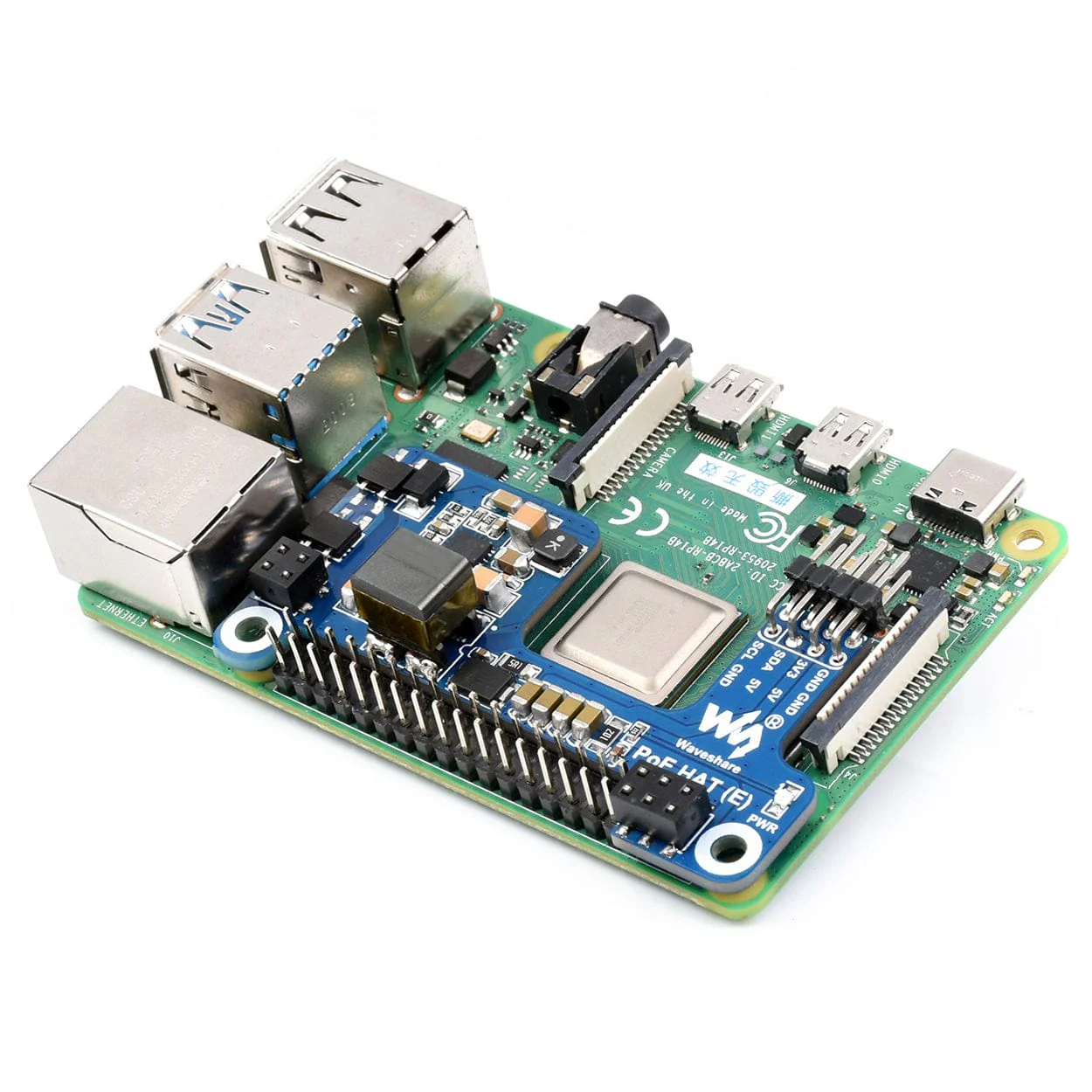 PoE HAT (E) for Raspberry Pi 4/3B+ - Image 7