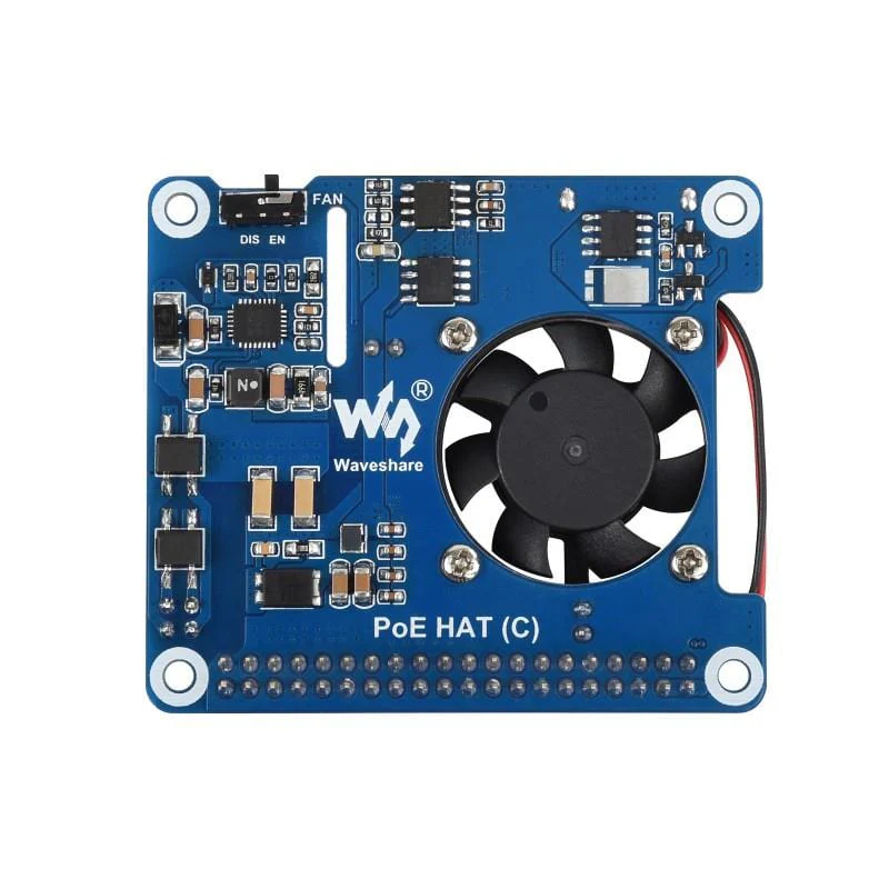 Power over Ethernet HAT for Raspberry Pi 4/3B+ (12V & 5V outputs) - Image 3
