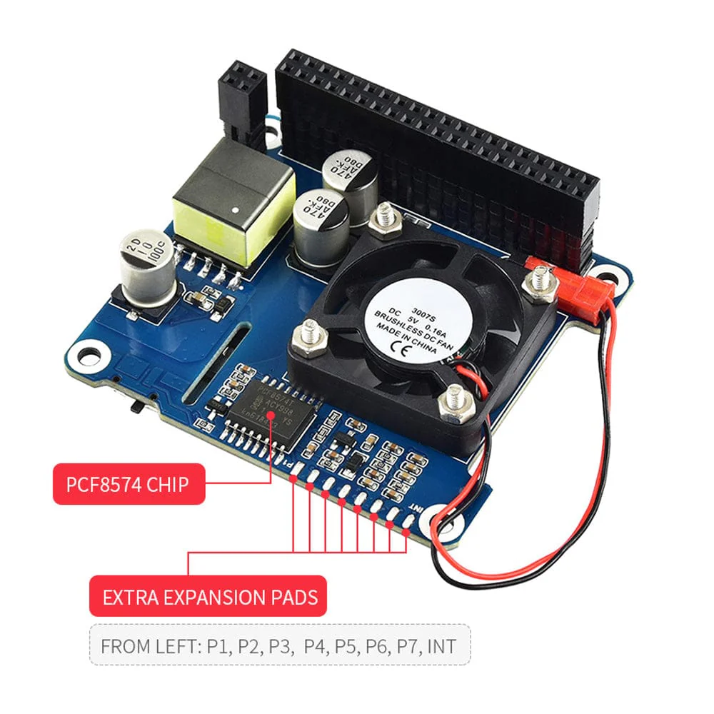 Power over Ethernet HAT for Raspberry Pi 4/3B+ - Image 7