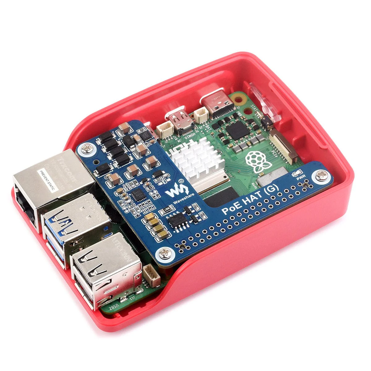 PoE HAT (G) for Raspberry Pi 5 - Image 3