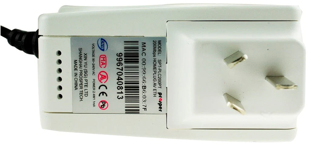 Powerline Ethernet Adapter (200M) -2 Units [discontinued] - Image 4