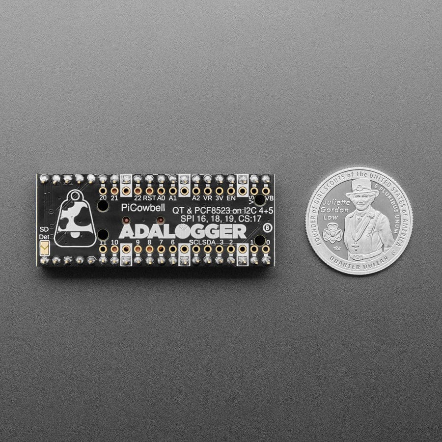 Pre-Assembled Adafruit PiCowbell Adalogger for Pico - Image 4