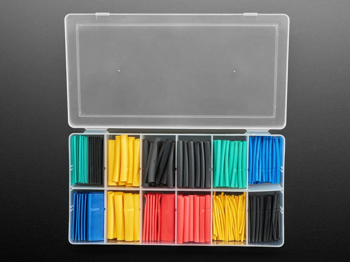 Pre-Cut Multi-Colored Heat Shrink Pack Kit - 280 pcs - Image 2