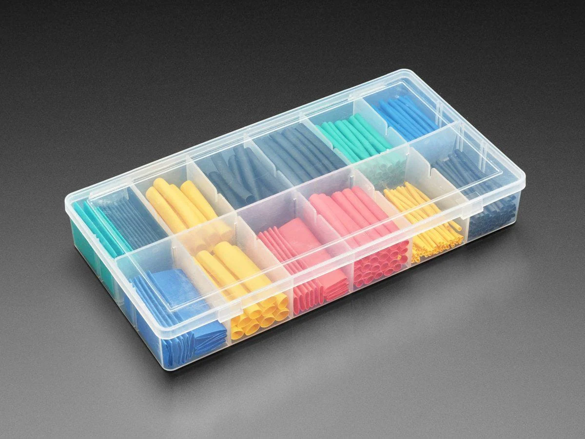 Pre-Cut Multi-Colored Heat Shrink Pack Kit - 280 pcs - Image 3