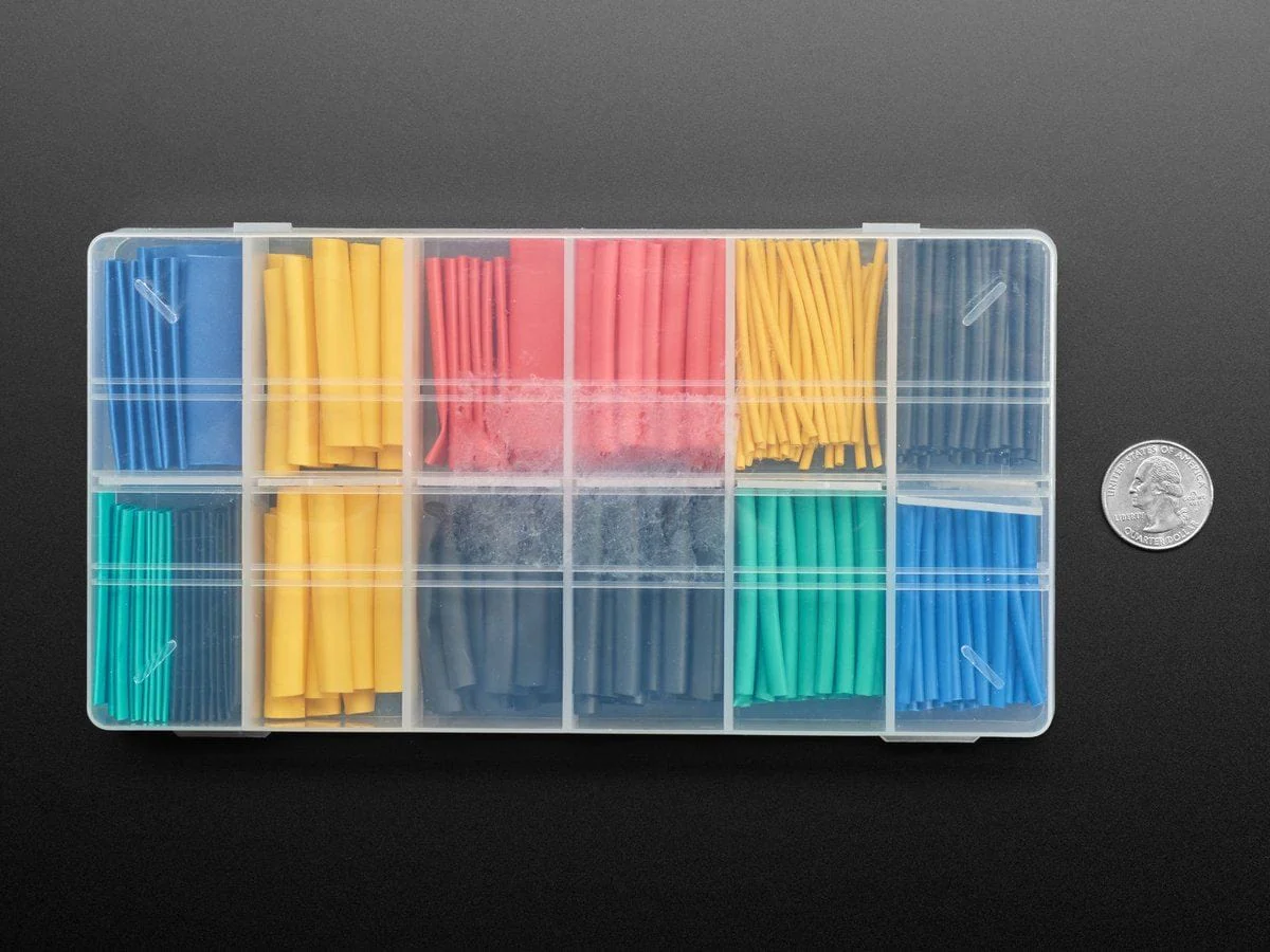 Pre-Cut Multi-Colored Heat Shrink Pack Kit - 280 pcs - Image 4