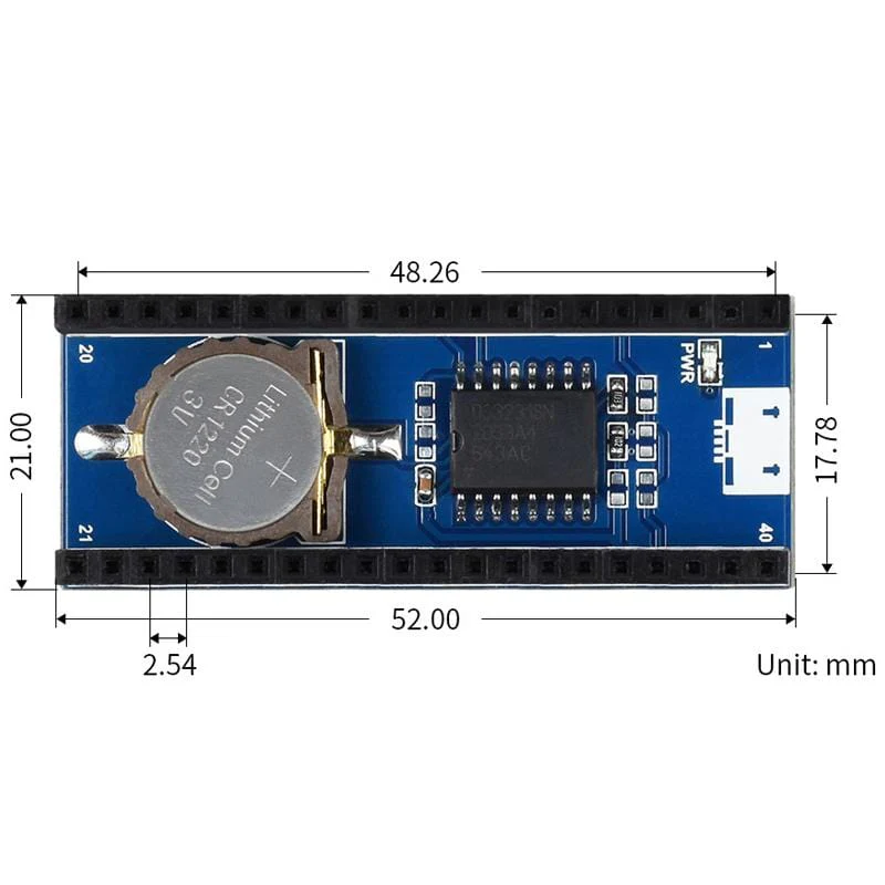 Precision RTC Module for Raspberry Pi Pico (DS3231) - Image 6