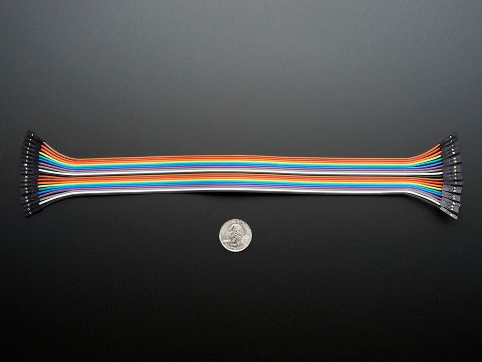 Premium Female/Female Jumper Wires - 20 x 12" (300mm) - Image 2