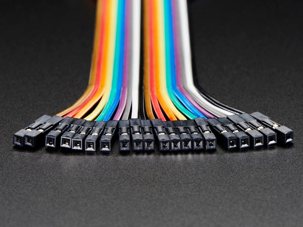 Premium Female/Female Jumper Wires - 20 x 6" (150mm) - Image 2