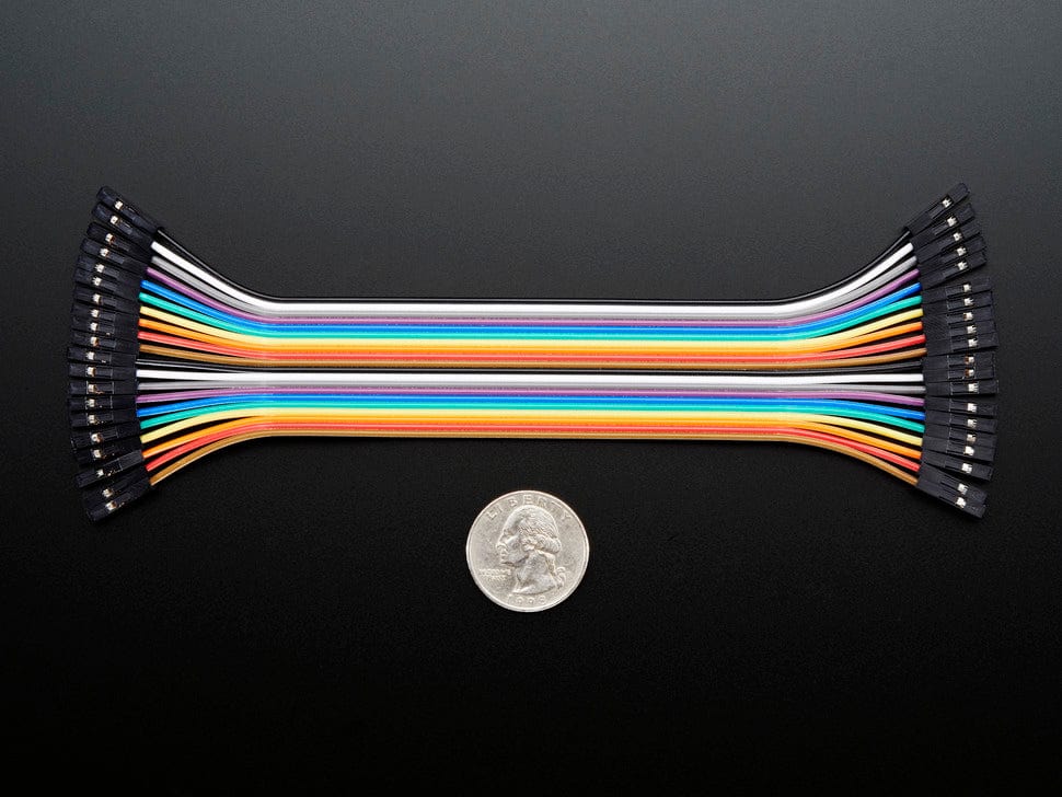 Premium Female/Female Jumper Wires - 20 x 6" (150mm) - Image 3