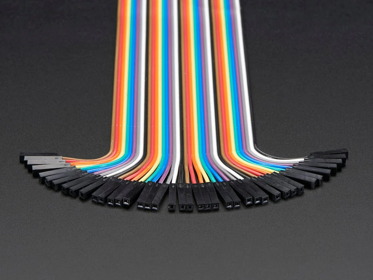 Premium Female/Female Jumper Wires - 40 x 12" (300mm) - Image 2