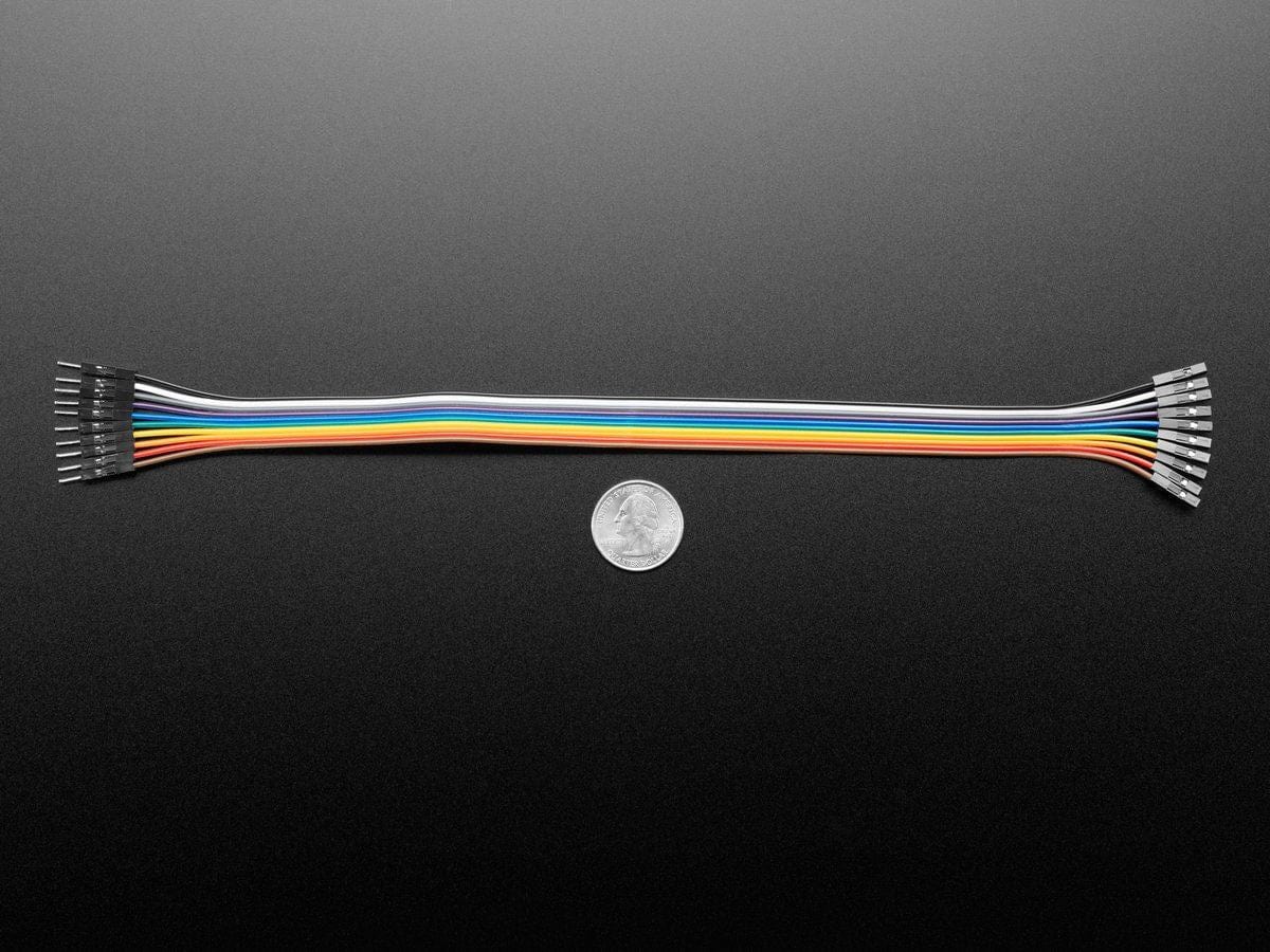 Premium Female/Male 'Extension' Jumper Wires - 10 x 12" (300mm) - Image 4